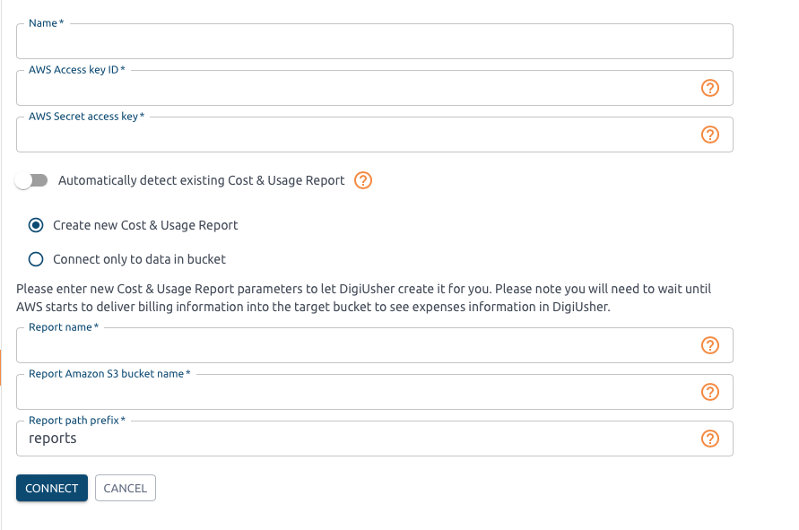 AWS Create Data