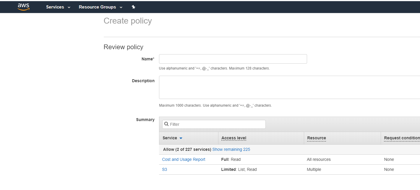 AWS IAM Policy1